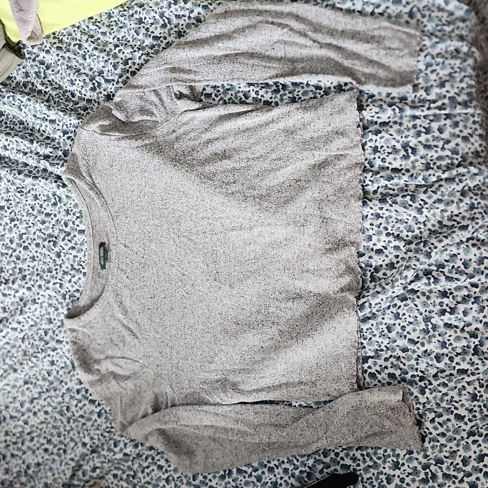 Wild fable long sleeve crop top